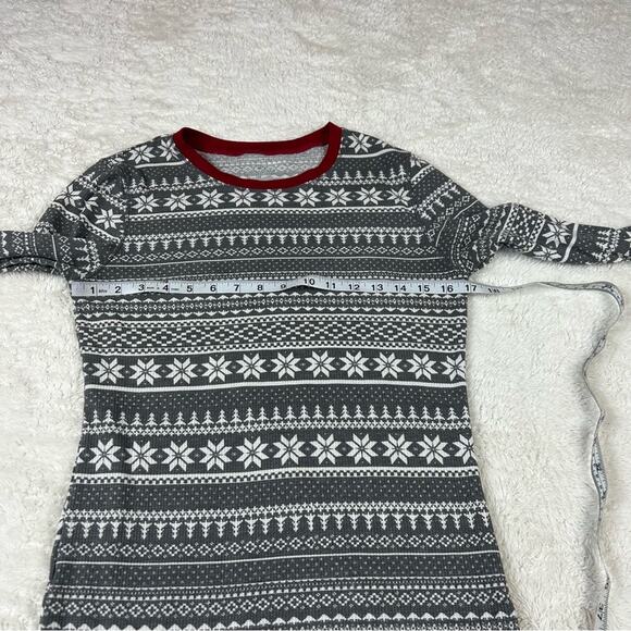 Cuddl Duds Stretch Thermal Fair Isle pattern - lot of two, size small - Picture 3 of 9